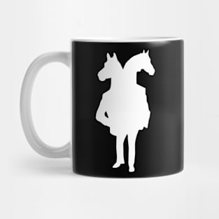 horse man Mug